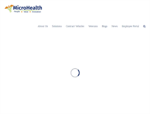 Tablet Screenshot of microhealthllc.com